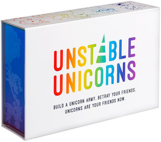Cover for Unstable Unicorns.